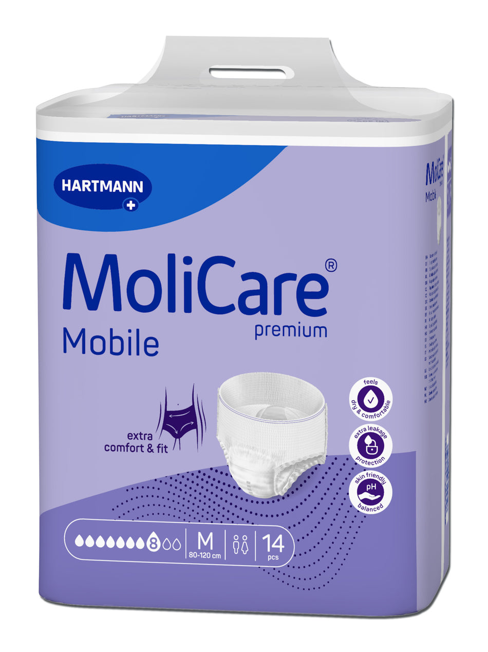 Molicare Premium Mobile Pull-Ups 8 Drop - 14 Pack