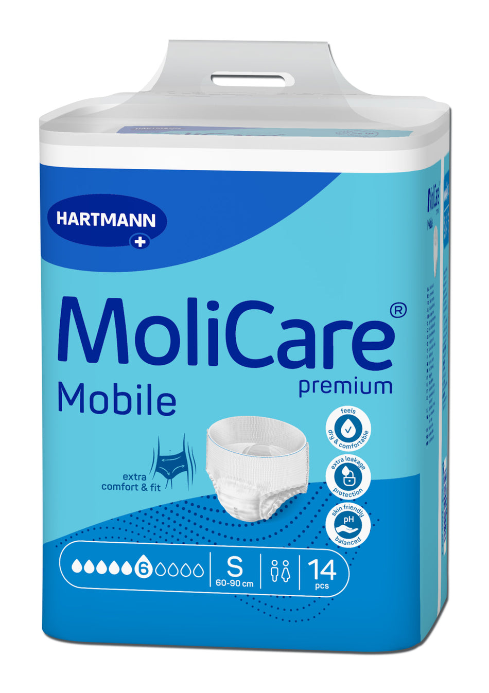 MoliCare Premium Mobile Pull-Ups 6 drops - 14 Pack