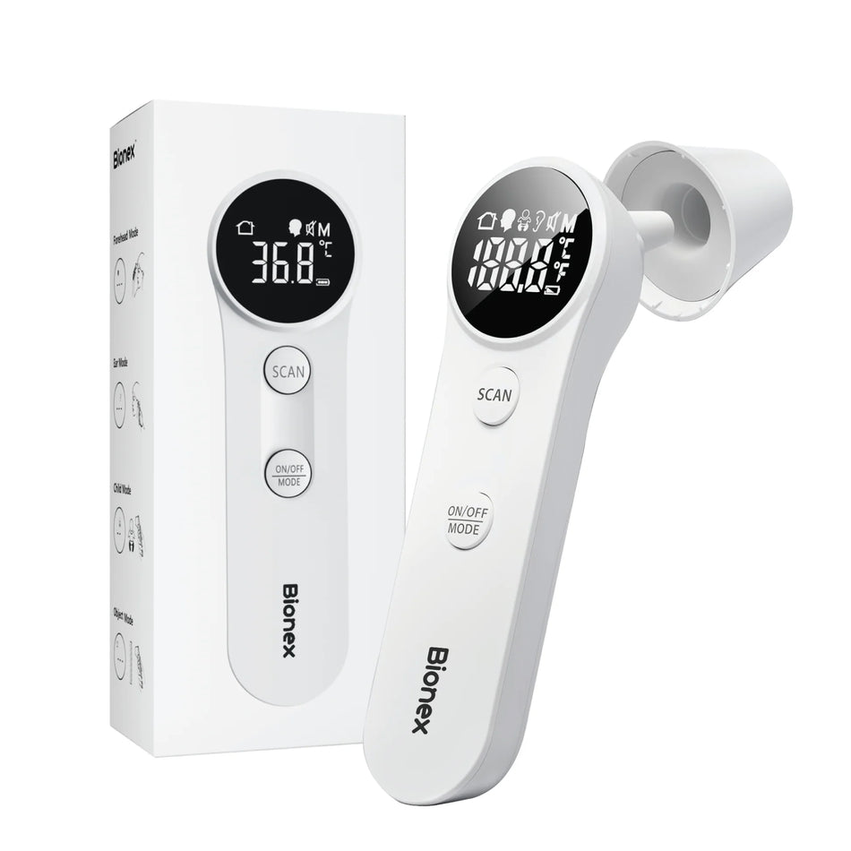 Bionex LCD Thermometer Ear & Forehead Infrared - THERMEAR11