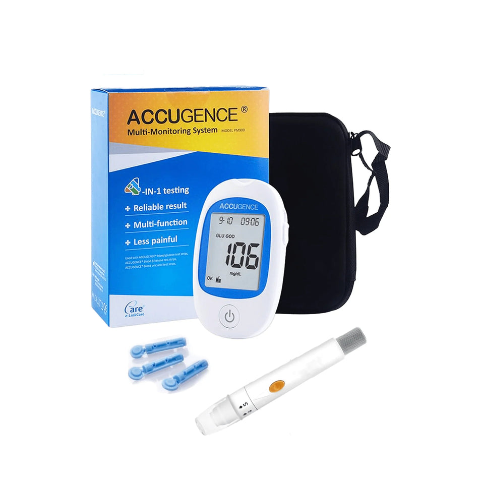 Accugence Multi-Function Blood Meter Device Only (4-in-1) - MMDEV