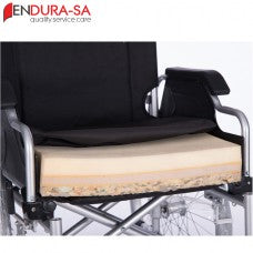 Endura Visco Foam Wheelchair Cushion &amp; Waterproof Cover 24"-61cm-0