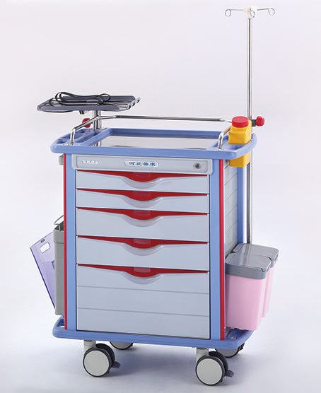 Emergency Drug Trolley F-46