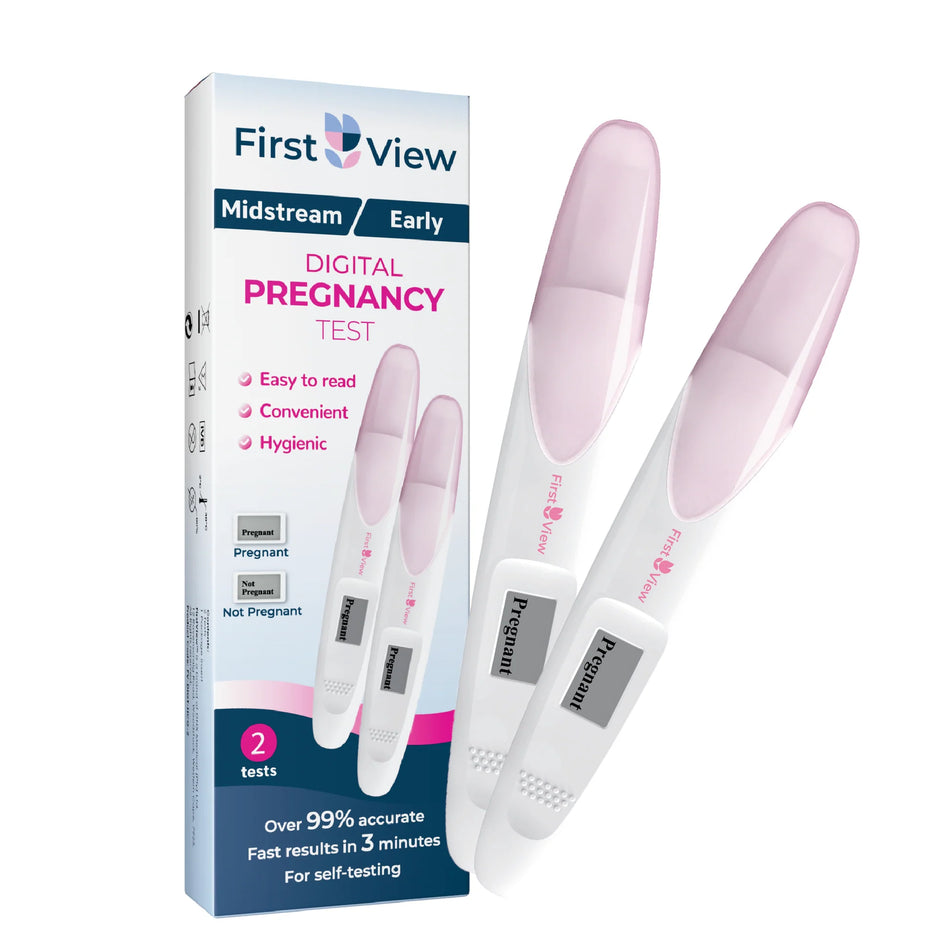 FirstView Digital Pregnancy Test Clear Digital Results - DIGTHCG2