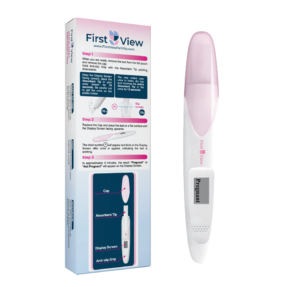 FirstView Digital Pregnancy Test Clear Digital Results - DIGTHCG2