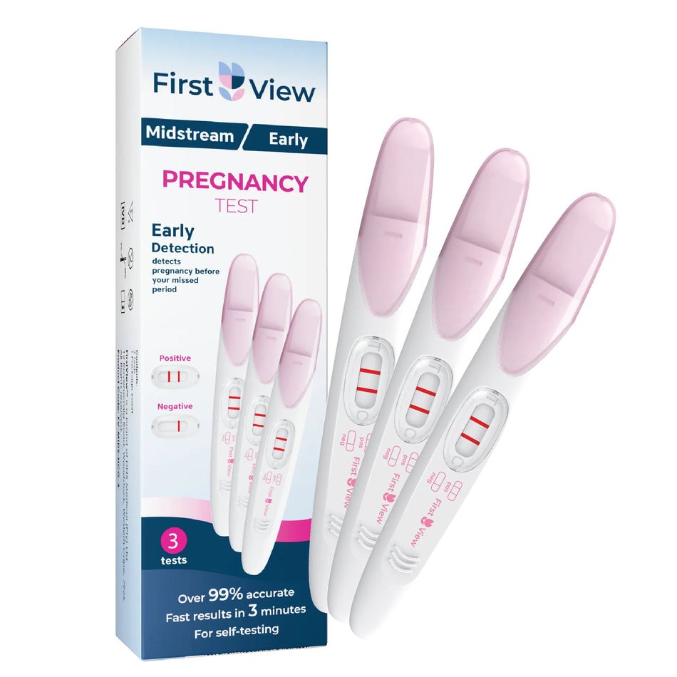 FirstView Early Pregnancy Test Midstream Detection - MIDSHCG3