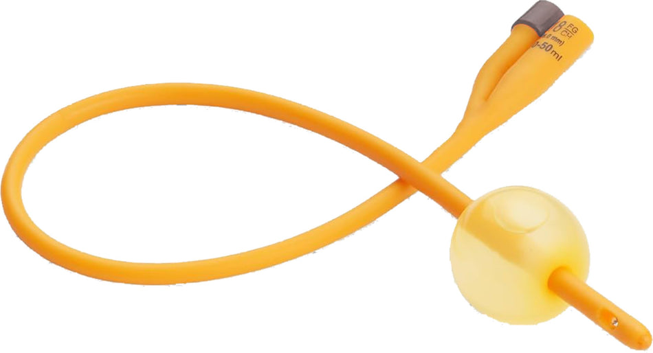 Foley Catheter 100% Latex Silicone Two Way - 10's