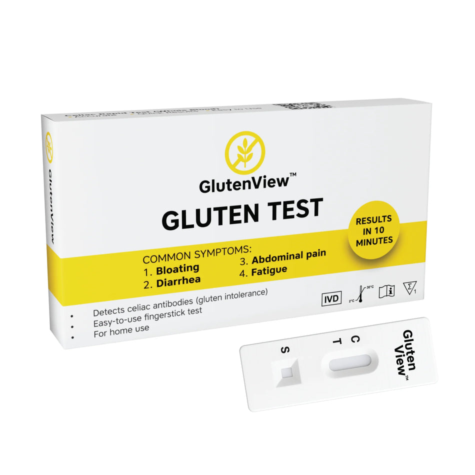 GlutenView Celiac Test Rapid Home Screening - CELITEST1