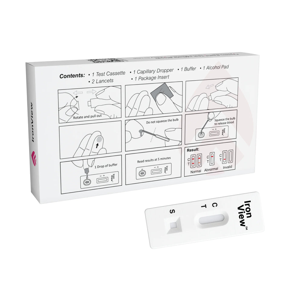 IronView Iron Test Rapid Ferritin Check - FERTEST1