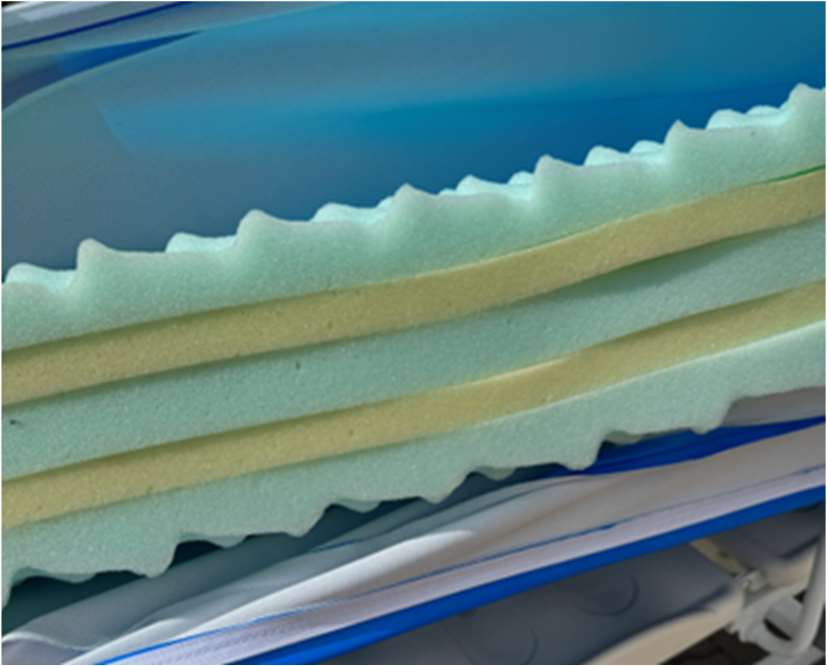 Standard Hospital Bed Mattress DF8 MEDcare 150mm