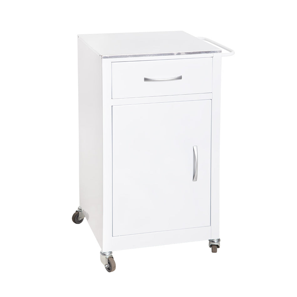 OE28 - Bedside Cabinet Stainless Steel Top