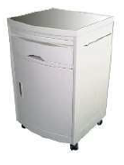 D-10 ABS / Metal Bedside Locker
