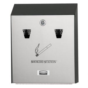 Smokers’ Station Wall Mount - BLACK