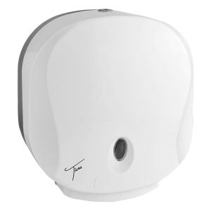 Ticra Decca Toilet Roll Holder - WHITE & GREY