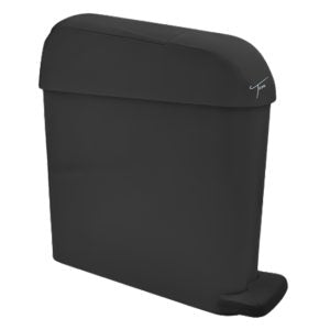 Ticra Large Sanitary Bin - MATT BLACK PLASTIC