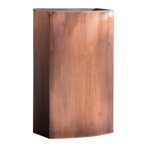 Ticra Slimline Wallbin - COPPER STEEL