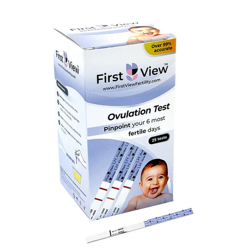 FirstView 5mm Extra-Wide Ovulation Test Strips - 25 Tests - LH25