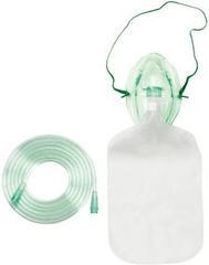 Mask High Concentration + non rebreathing bag - Adult - Pack of 100