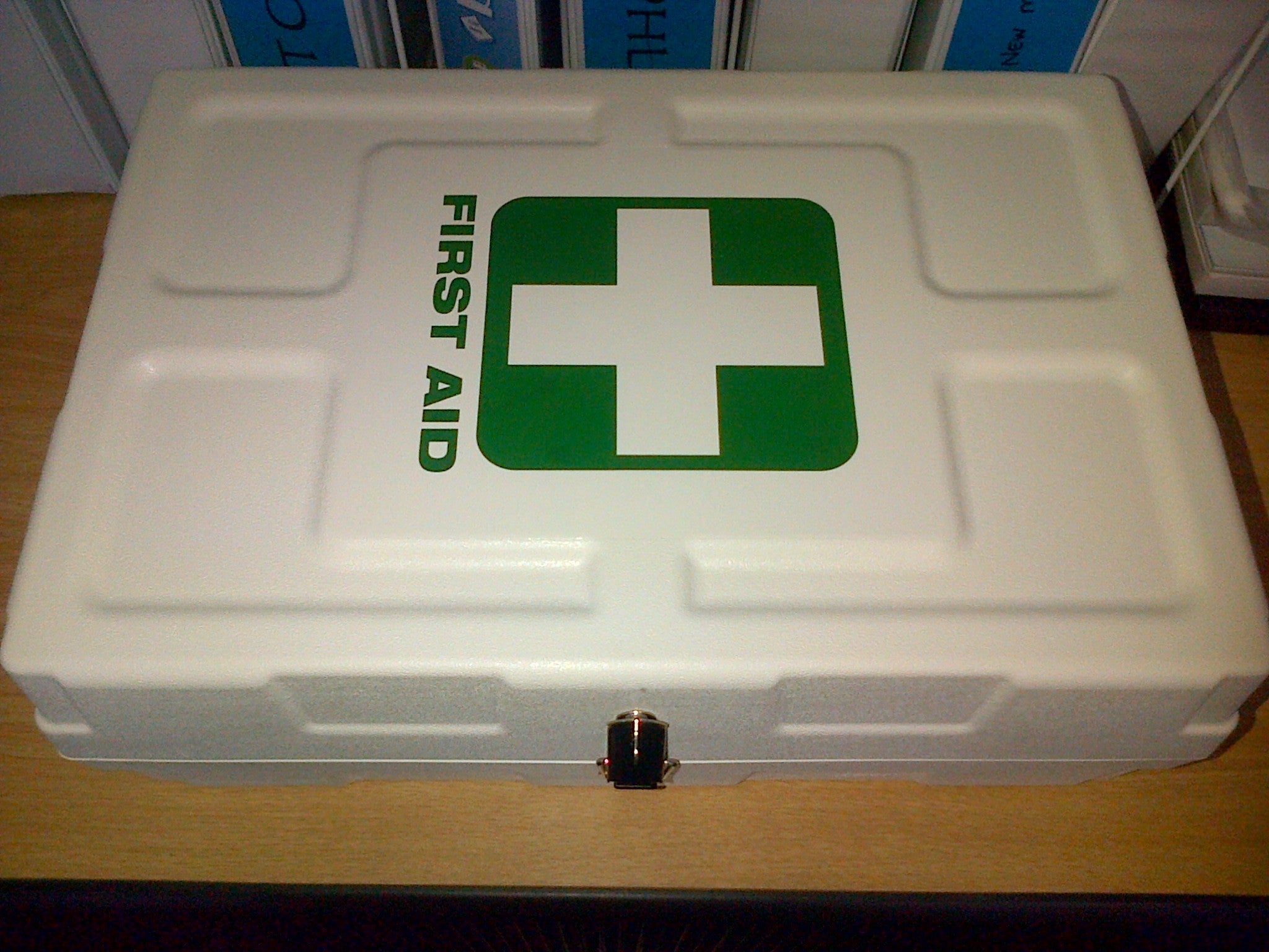 Wall Mountable First Aid Plastic Box -Box Only – Medisupplies.Shop