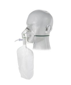 Mask High Concentration + Non Rebreathing Bag - Paediatric - Pack of 100 Units