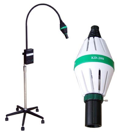 Exam Lamp KD202C & Mobile Stand. Large Head Cold Light