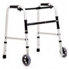 Aluminium Folding Walker – Kiddies with wheels (S)