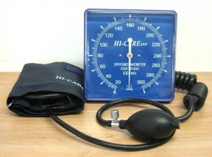 BP Meter Aneroid W/M Square
