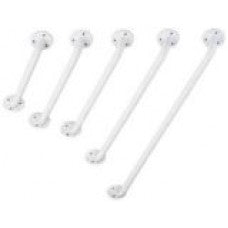 Steel Grab Bars – White Powder Coated 32"