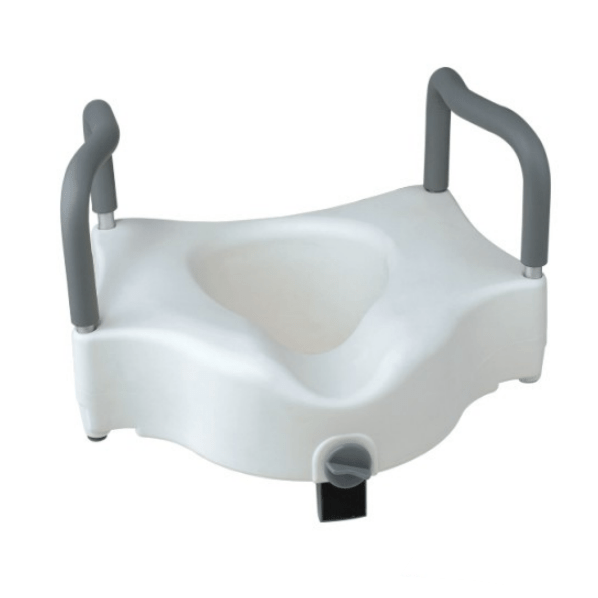 Toilet Seat Raiser with Handles
