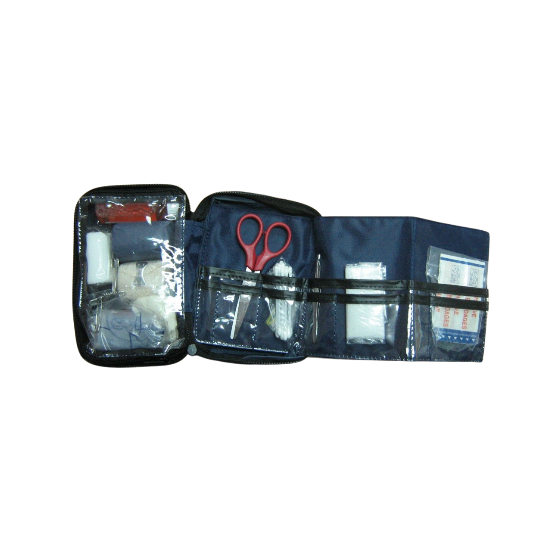 First Aid Kit Simple Col Basic Fist Aid Kit with Velcro Straps – Medisupplies.Shop